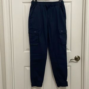 Wicked Stitch women’s navy cargo pants